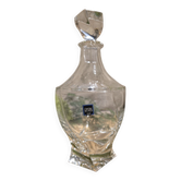 Sèvres crystal – antique whisky decanter – cut crystal with label