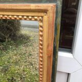 Gilded mirror early 20th century 101 x 35 cm