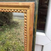 Miroir doré début XXème 101 x 35 cm