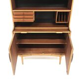Scandinavian teak secretary, Hugo Troeds, Bjärnum, Sweden, 1950