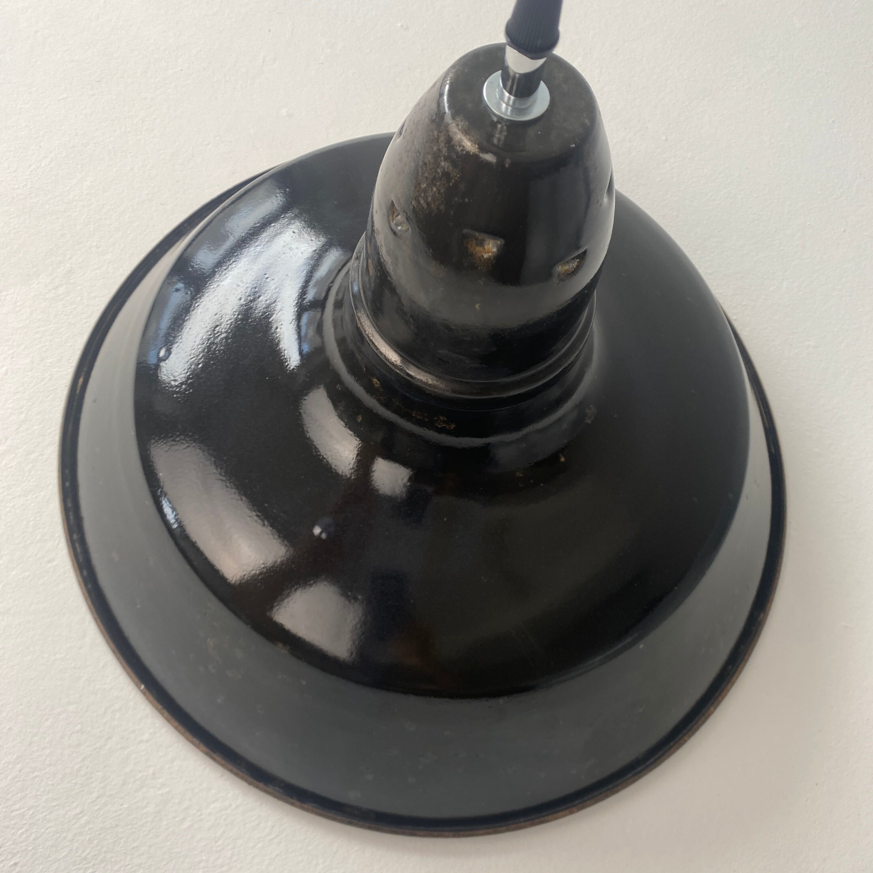 Pair of old industrial suspensions 40 cm