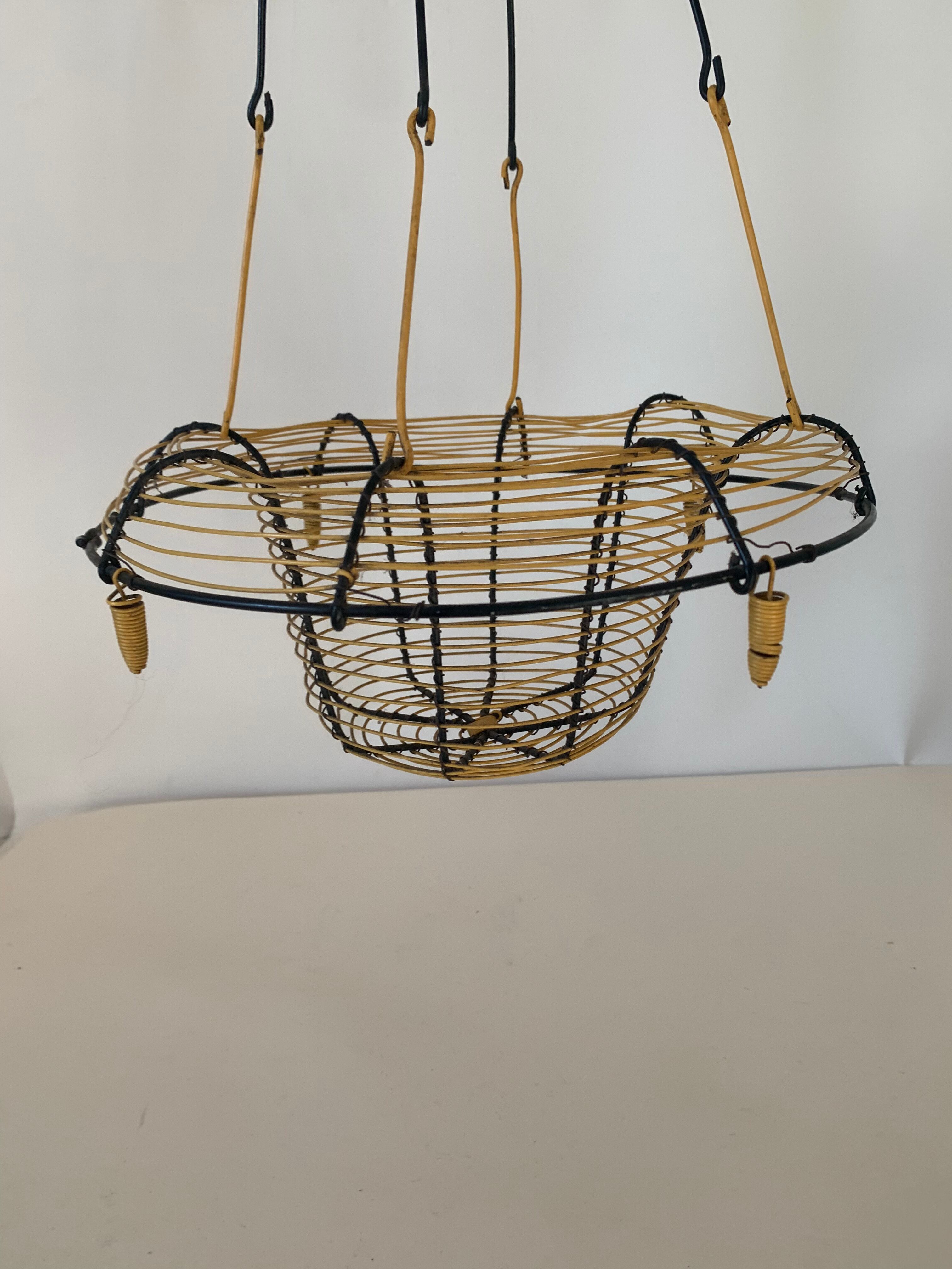 Vintage pendant plant holder