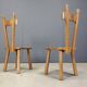Brutalist dining set, 1960s