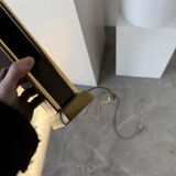 Diderot Sarco black and gold lacquered table lamp