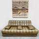 Vintage DS-85 leather daybed sofa De Sede