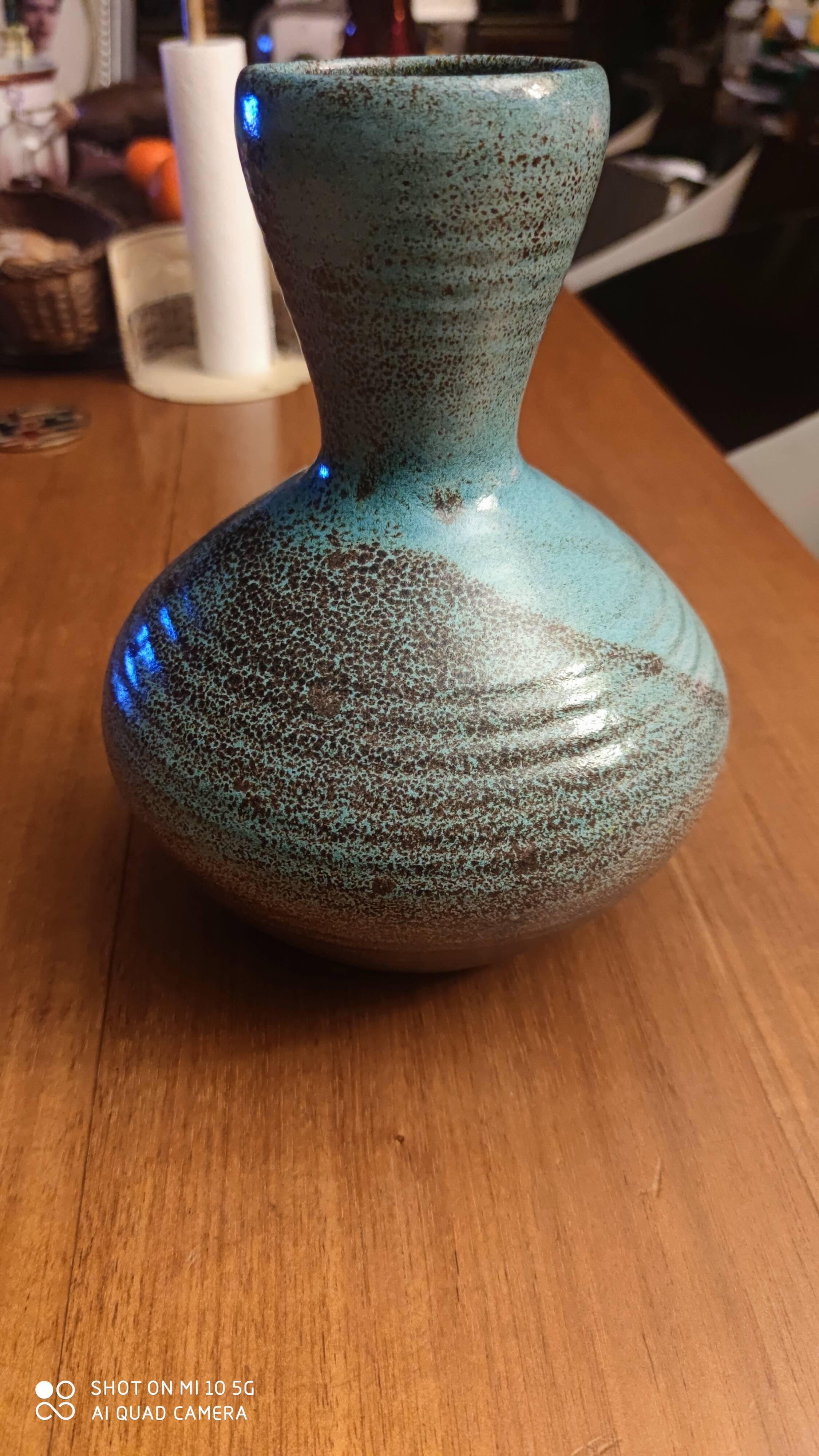 Vase en céramique Accolay vers 1950/60
