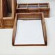 Set accessoires de bureau en bambou et bois scandinave organisateur porte stylo