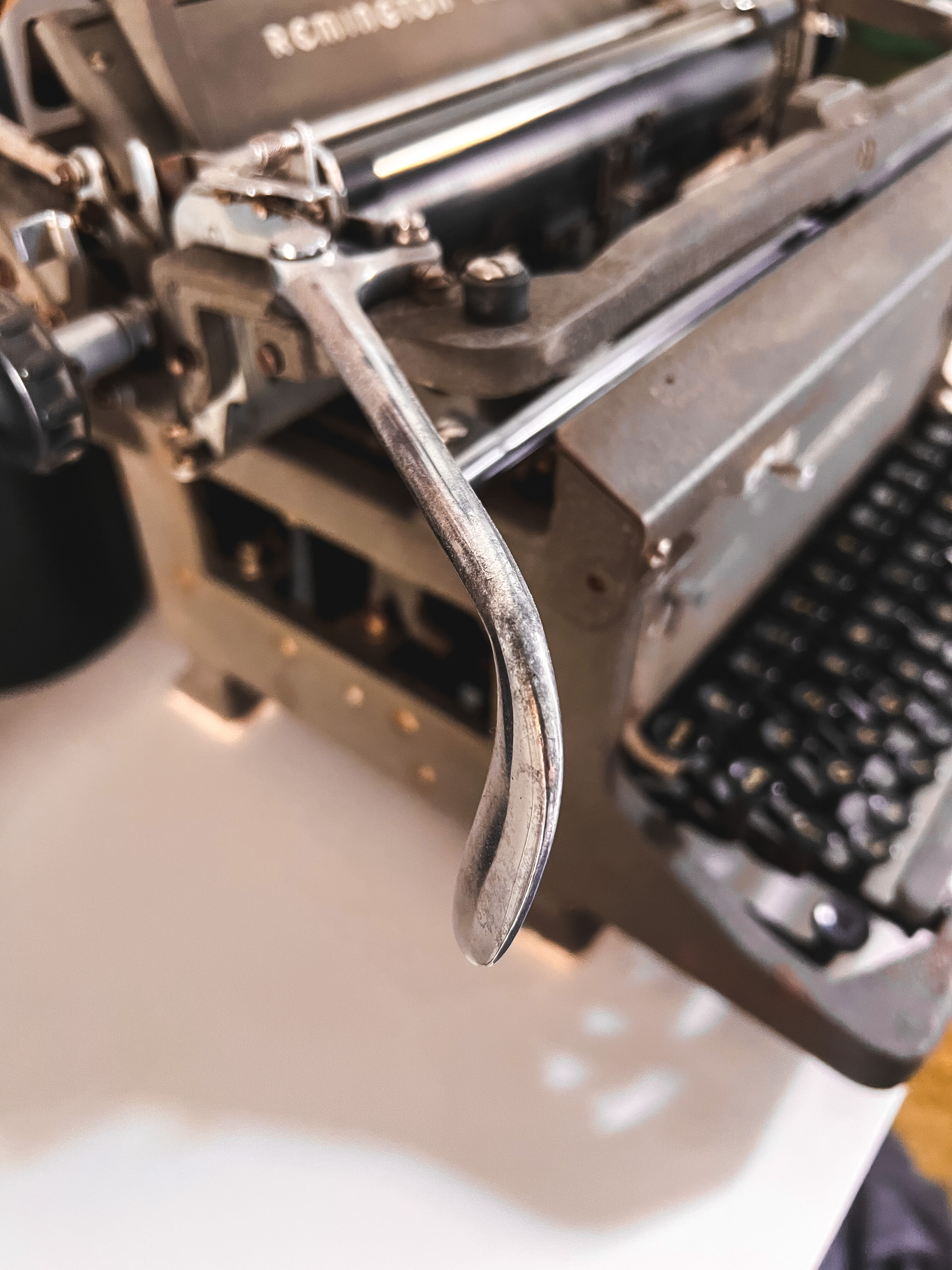 50s Remington Rand typewriter