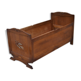 Child bed wood décor bird