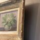 Charming old painting: Bouquet of lily of the valley