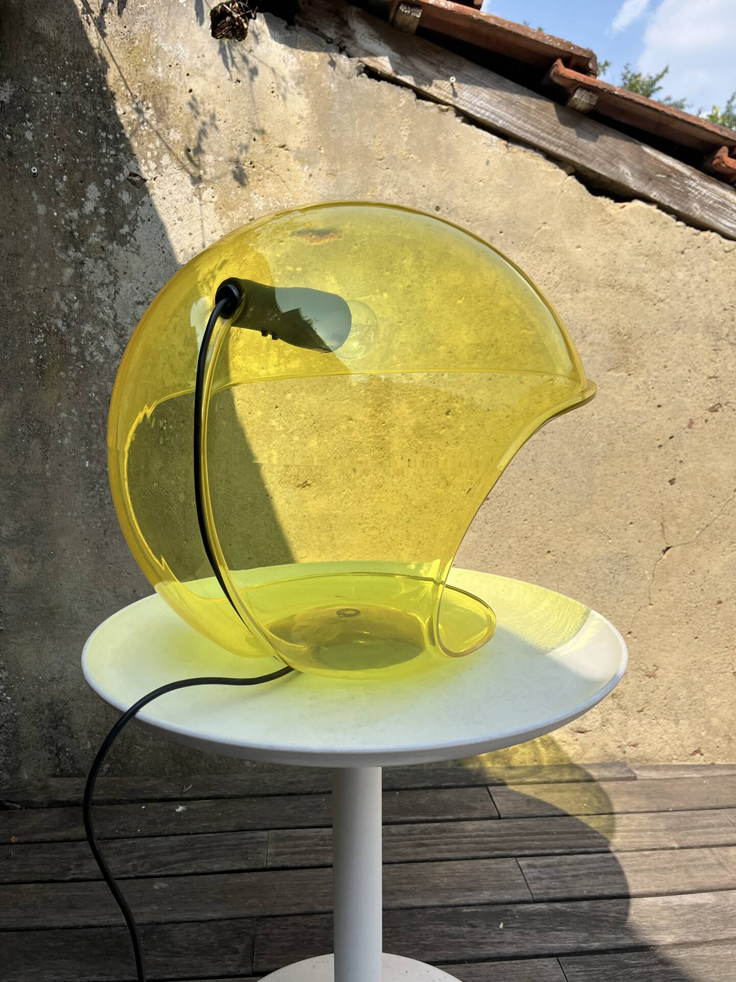 Martinelli Luce lamp from the 1960s Floglia 643