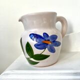 Milk jug vintage flowers