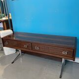 TV cabinet with rosewood drawers