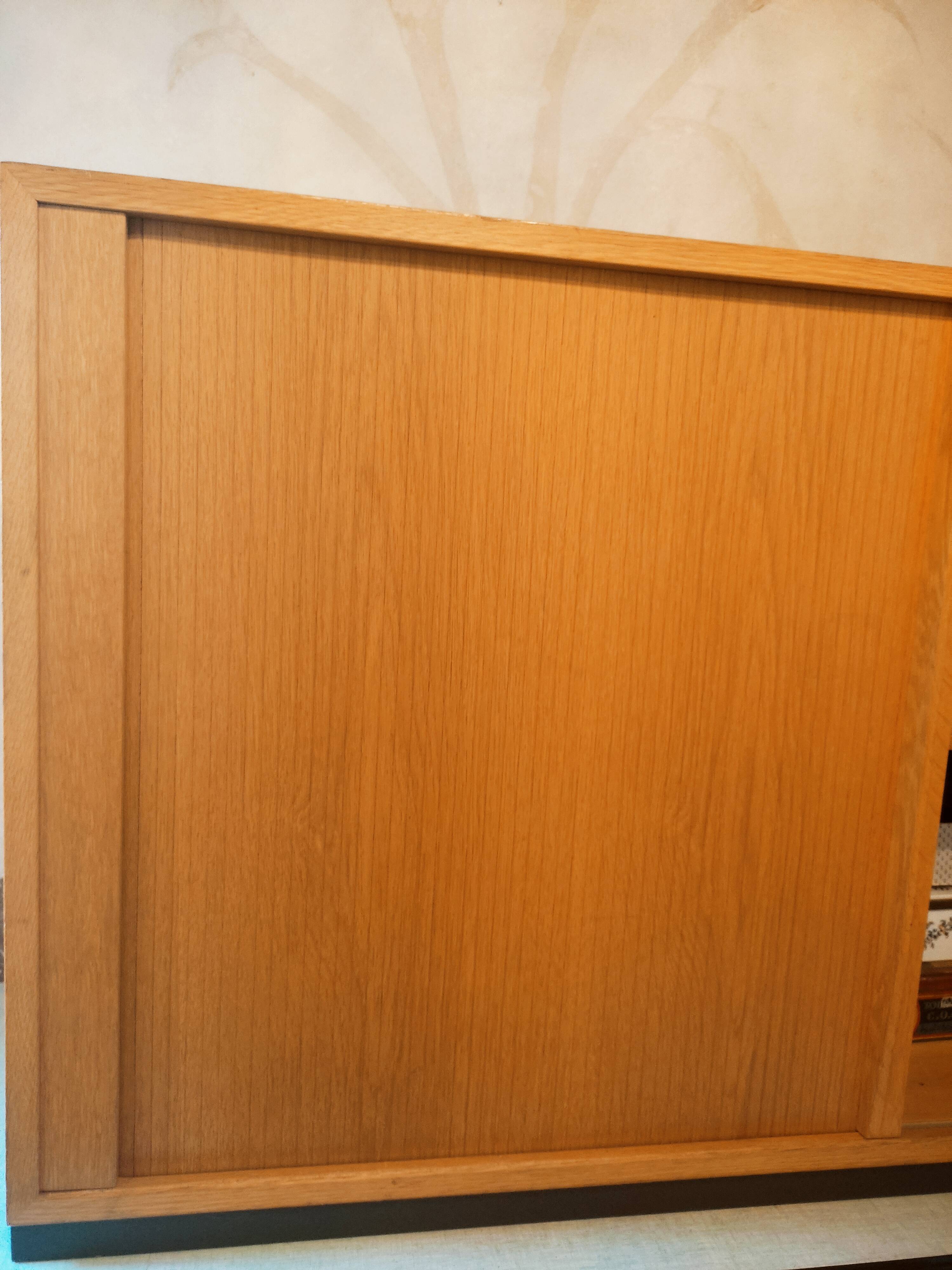 Solid beech office row