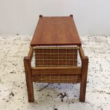 Coffee table with magazine rack