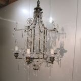 Pagoda shaped glass pendants chandelier