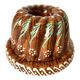 Glazed terracotta kouglof mould