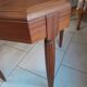 Old marquetry side table or games