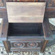Breton entrance cabinet holder