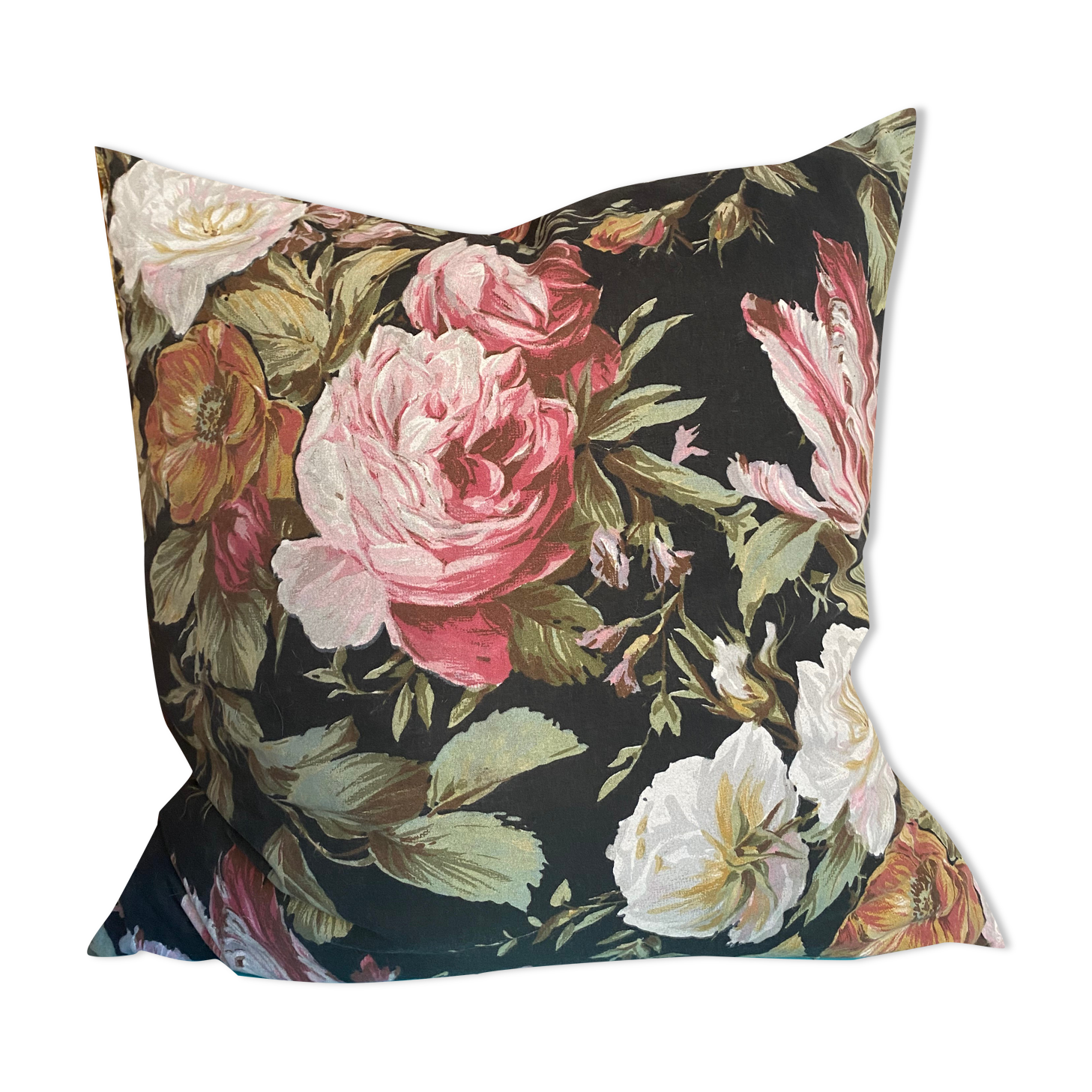 Floral cushion