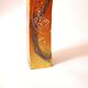 Studio terracotta vase, glazed, hand-painted 1970