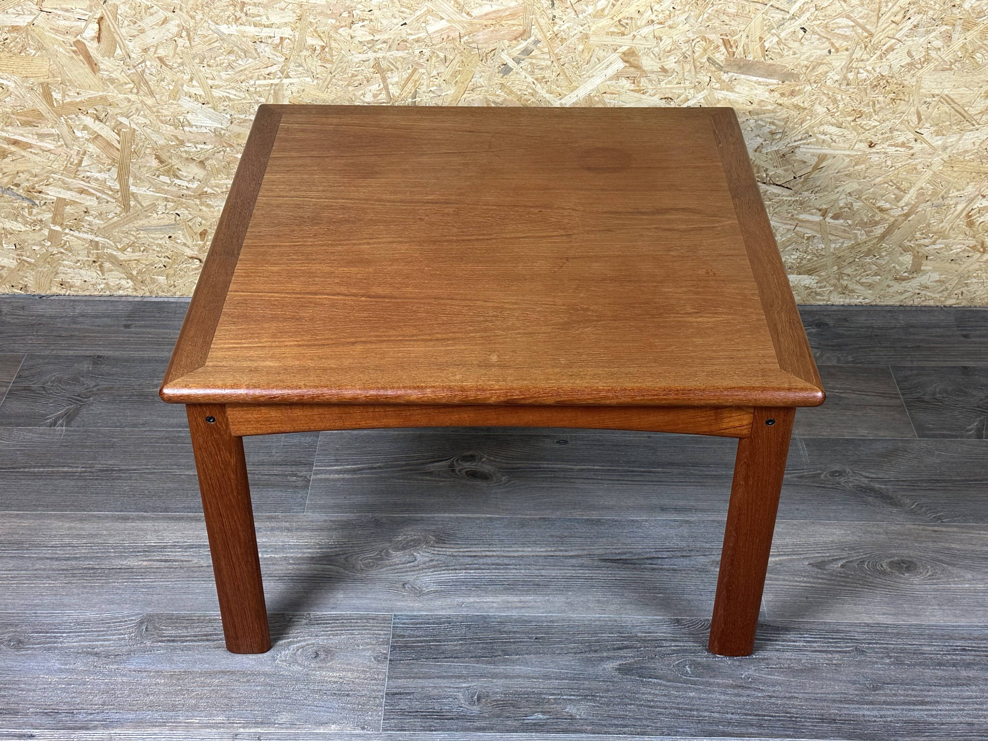 1960s/70s teak coffee table and side table by Glostrup Møbelfabrik Denmark