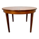 Table ronde avec ses rallonges