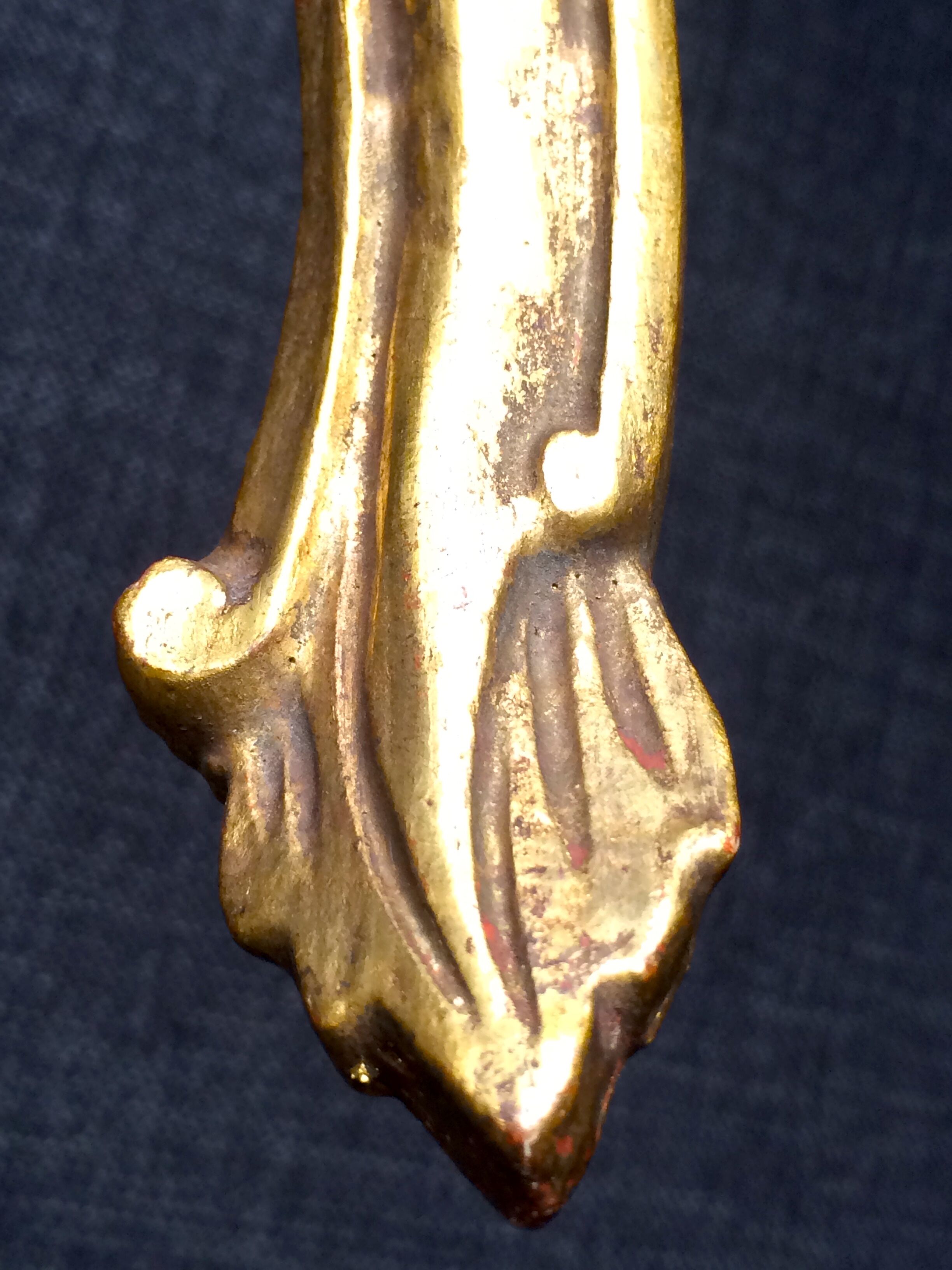 Angle wall console table