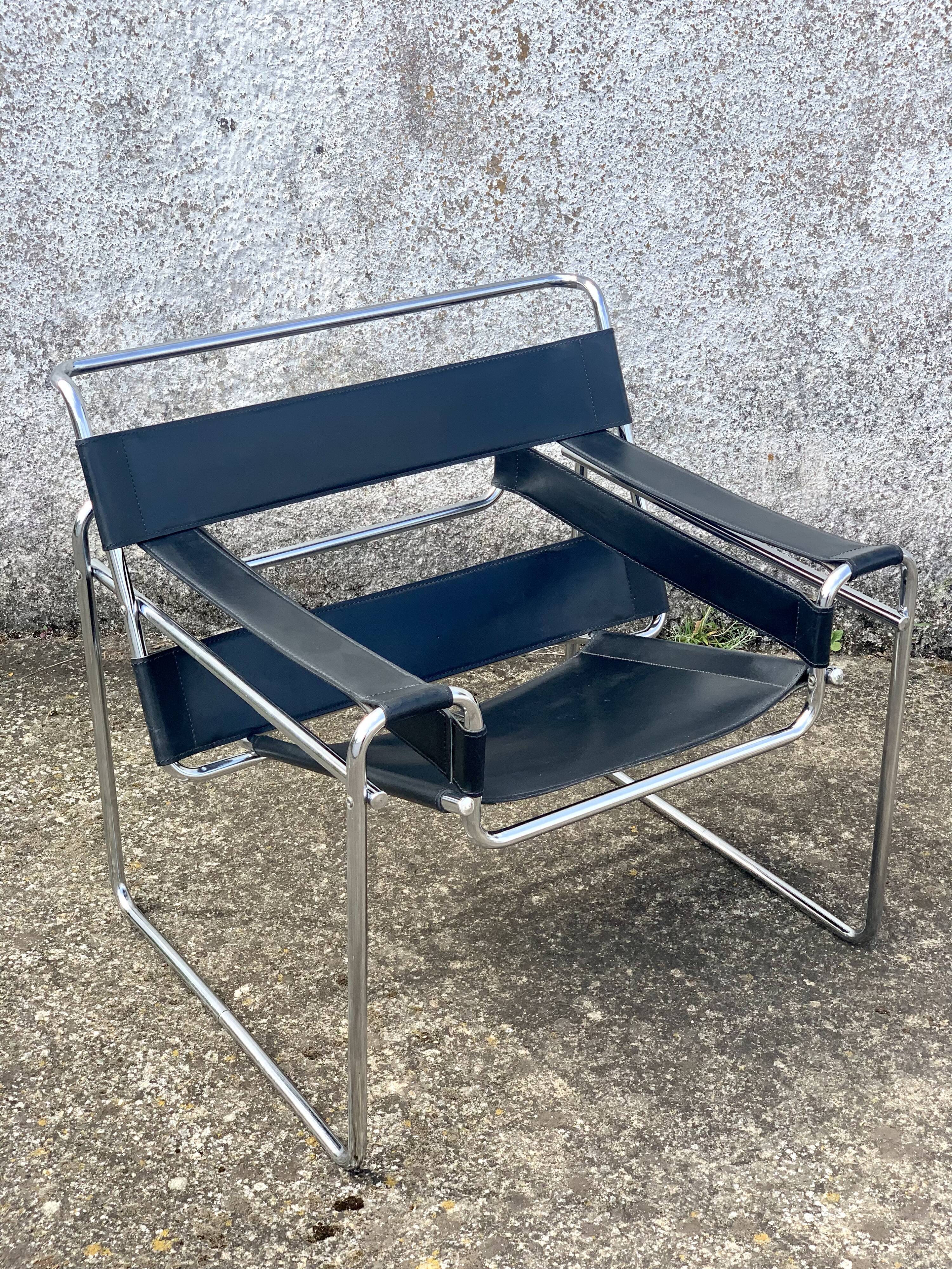 Wassily B3 armchair by Marcel Breuer