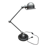 Jielde lamp two arms graphite patina industrial workshop lamp
