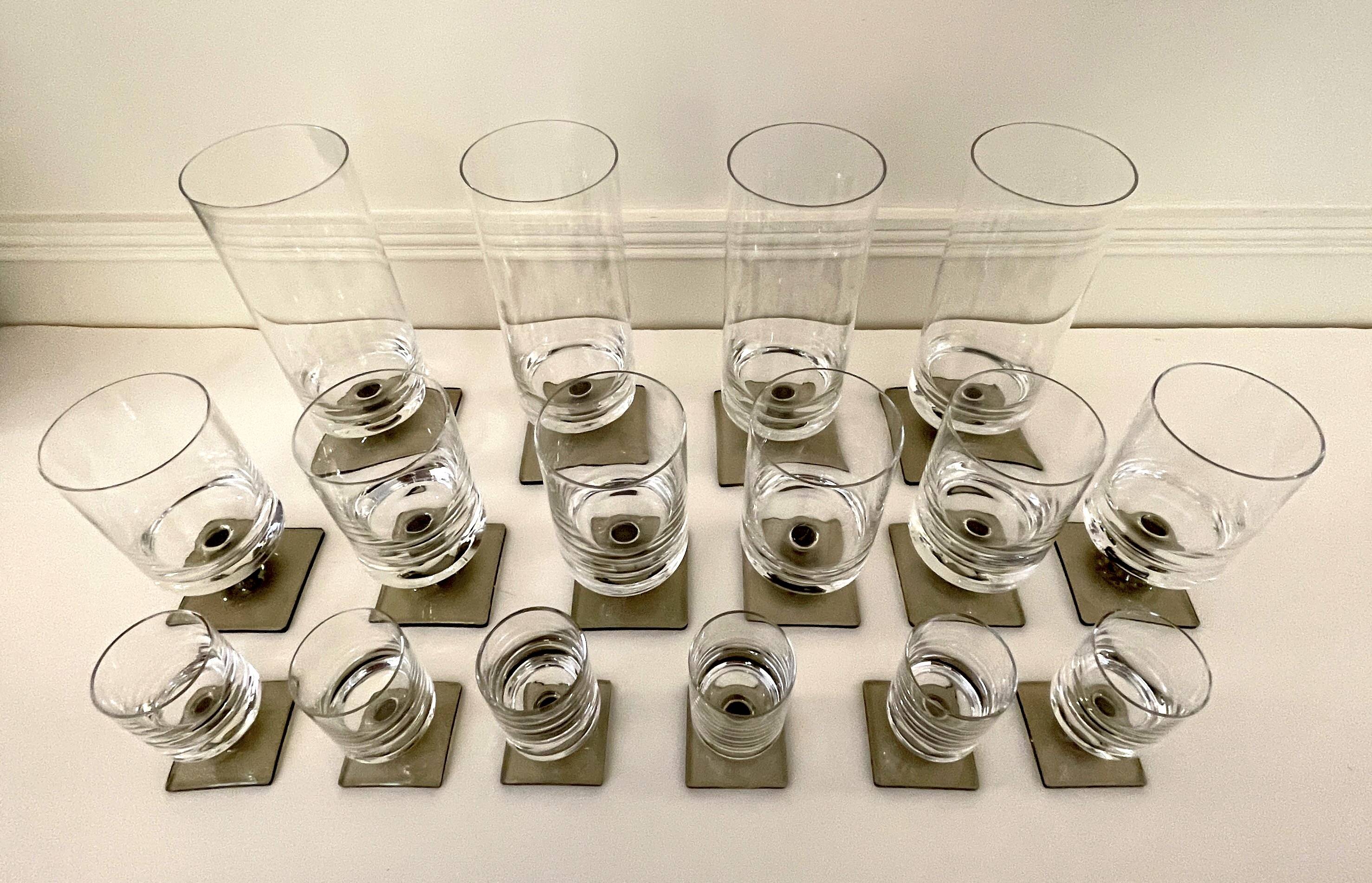 16 Rosenthal glasses - G. Jensen