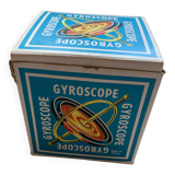 Vintage NW Paris Ma de in France gyroscope toy with box