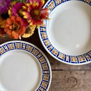 Lot de deux plats vintage - Robinson de Badonvillier