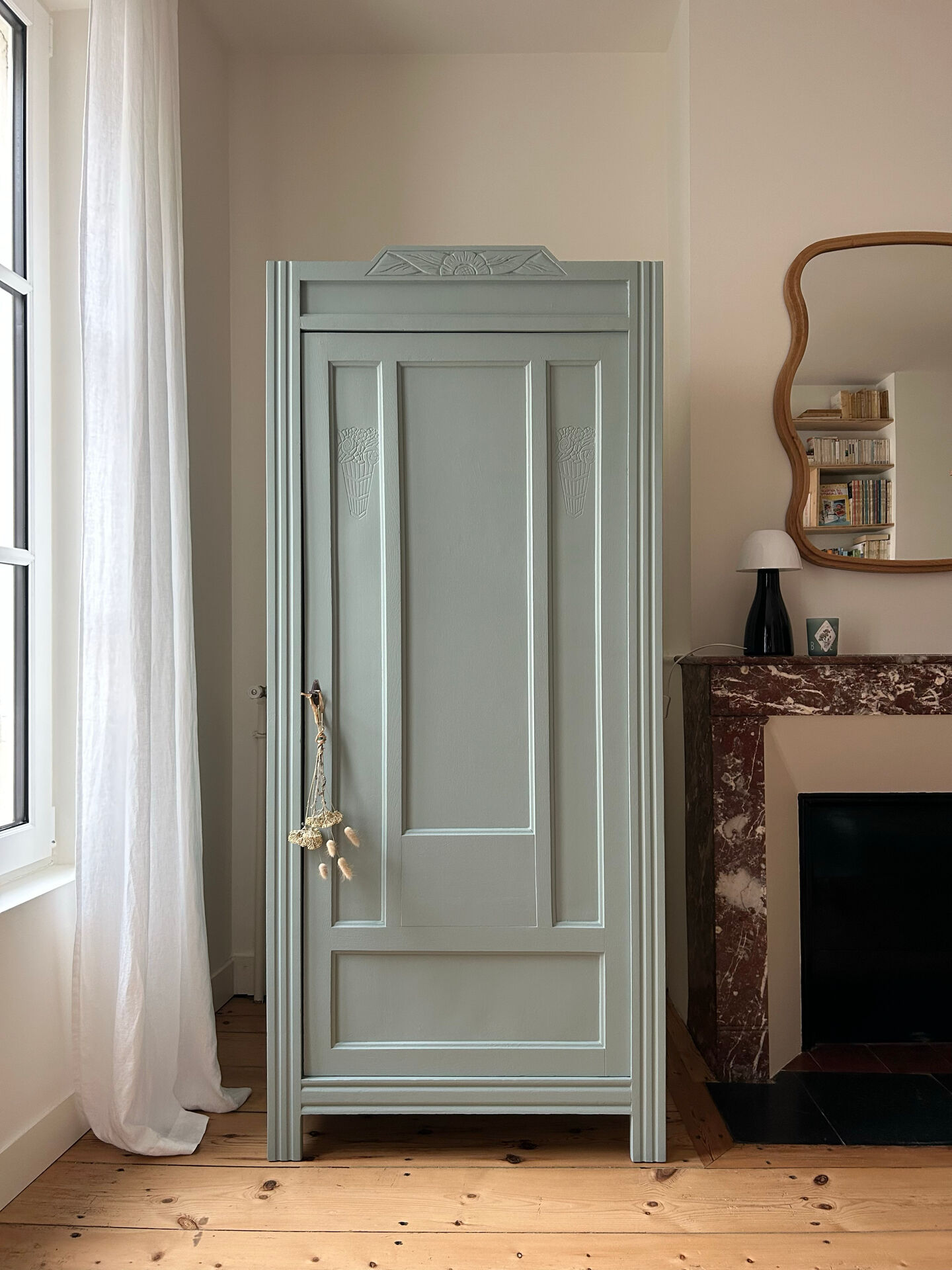 Renovated Art Deco style wardrobe