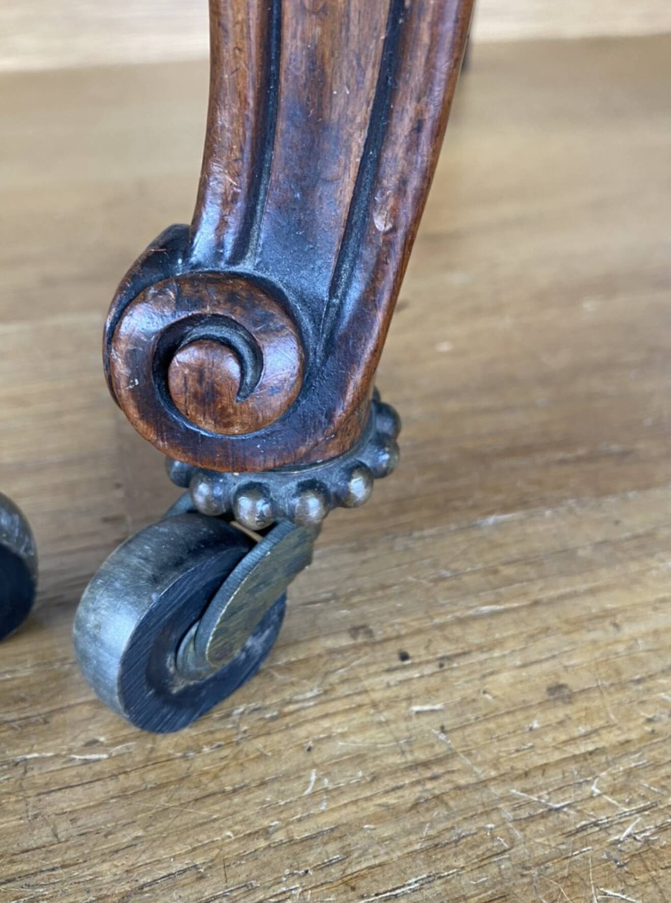 Louis-Philippe mahogany chair