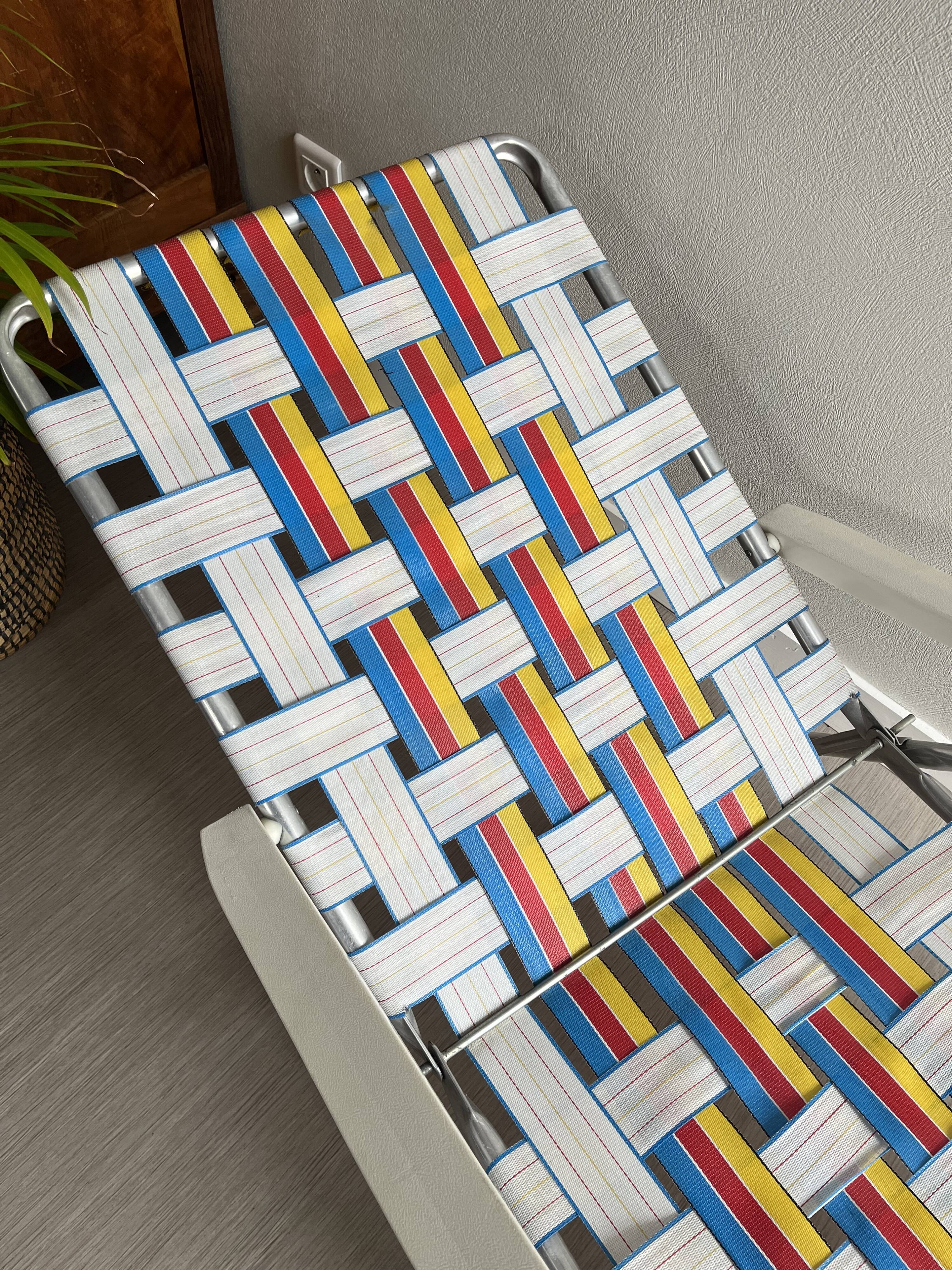 Vintage deckchair