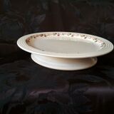 Old art deco plates from the 1930s, service "betty" earthenware Longwy