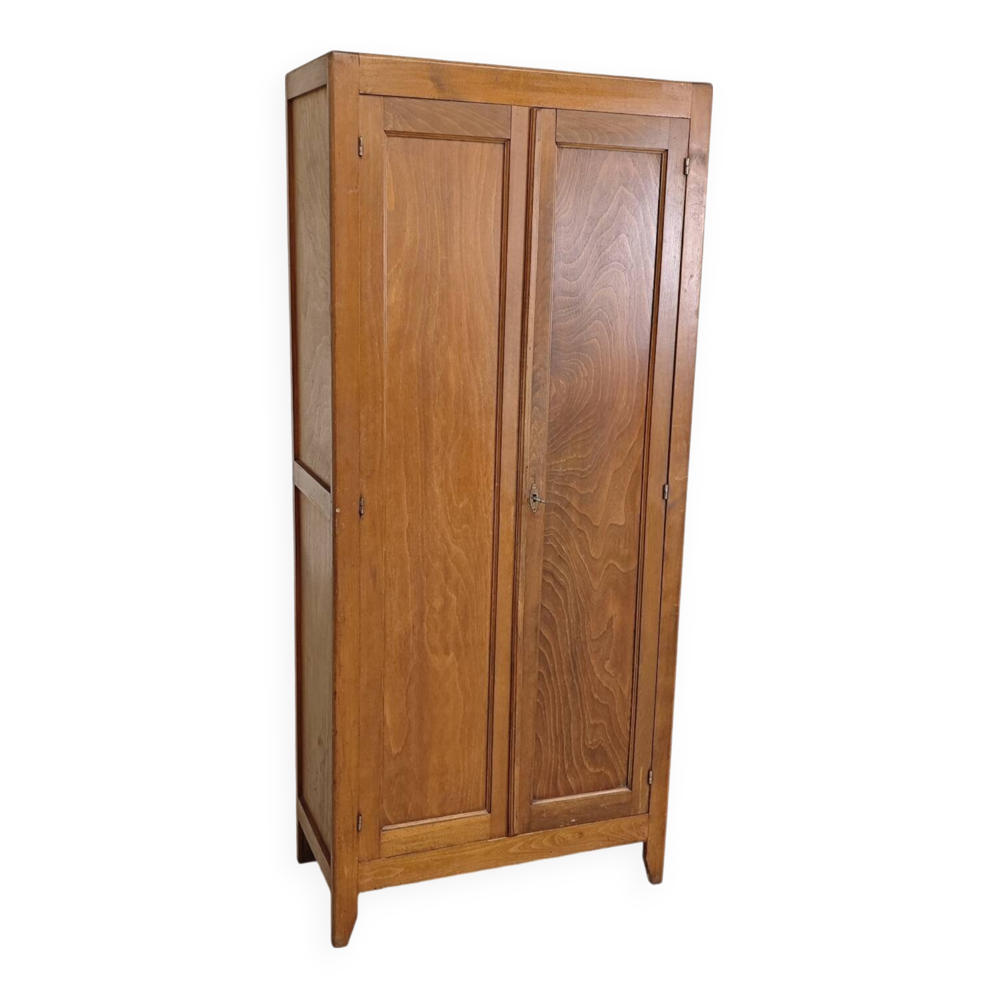 Parisian wooden wardrobe in country style