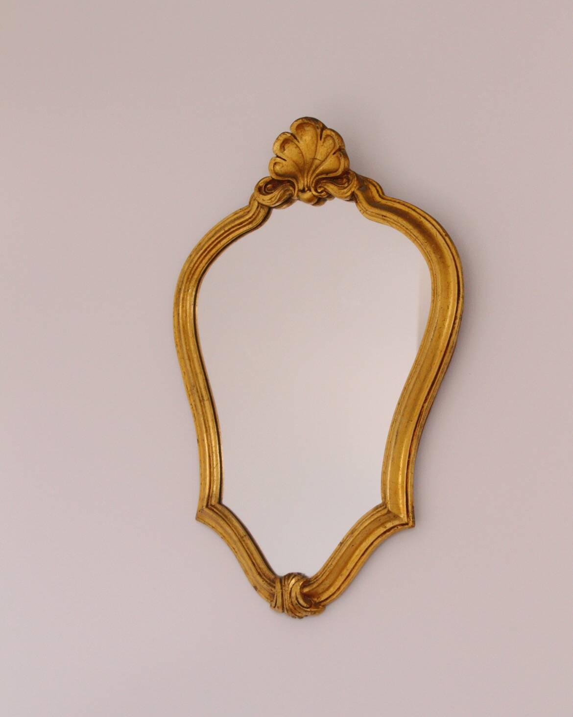 Vintage golden mirror