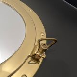 Miroir hublot laiton, 30 cm