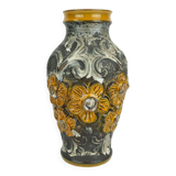 Mid century vase carstens model 7161-30 flower relief decor
