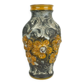 Mid century vase carstens model 7161-30 flower relief decor