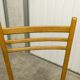 Pair of Scandinavian 1960 beech chairs
