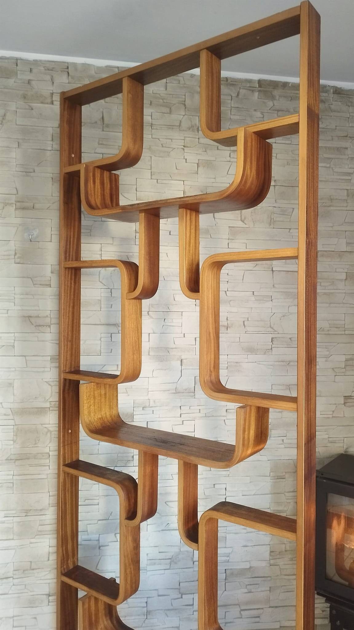 Wall Divider by Ludvik Volak from Drevopodnik Holesov
