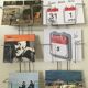 Double display for postcards, photos, books and CDs