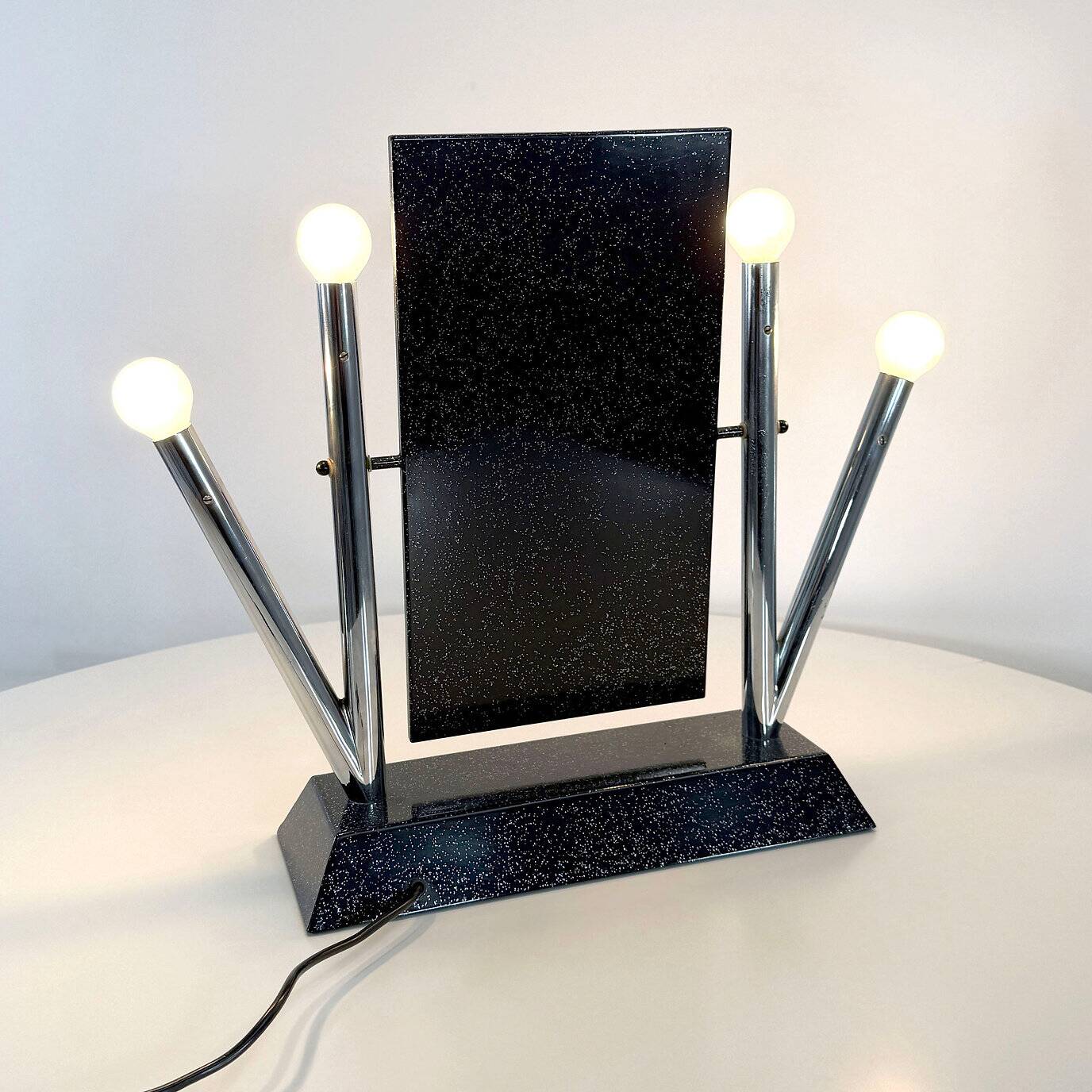 "Yucca" table mirror by Anna Anselmi for Bieffeplast, 1980