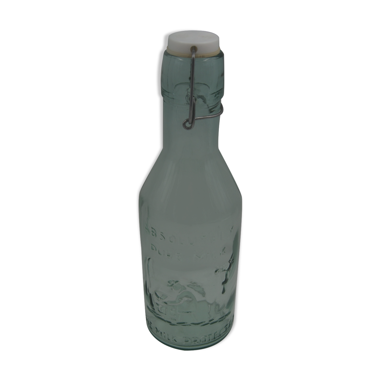 Bouteille de lait Angleterre vintage
