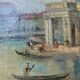 Venice Dogana, Oil on Canvas, Venetian School, style of Francesco Guardi