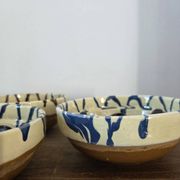 Set of 3 traditional Balkan ceramic bowls