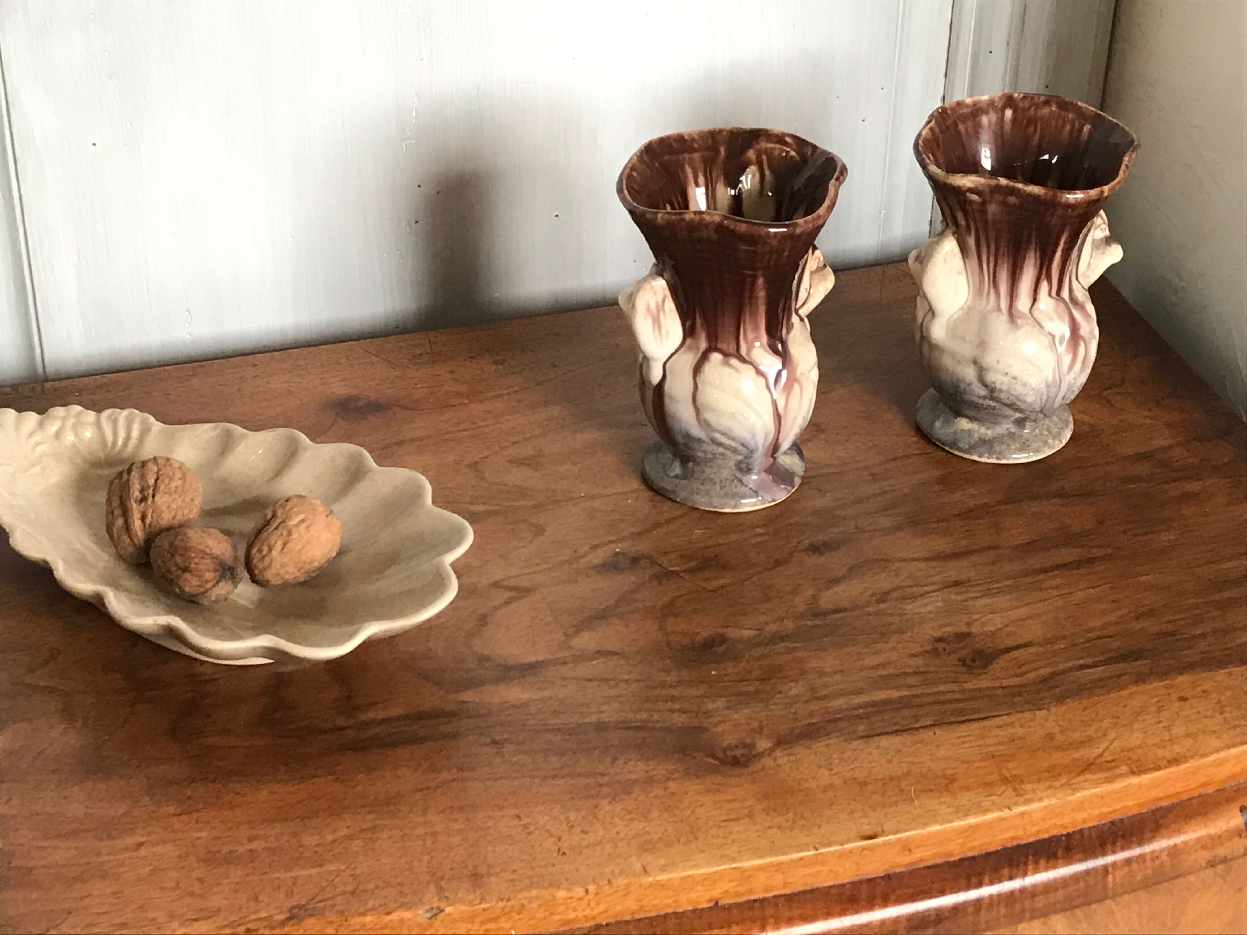 Paire de vases Bay Keramik vintage